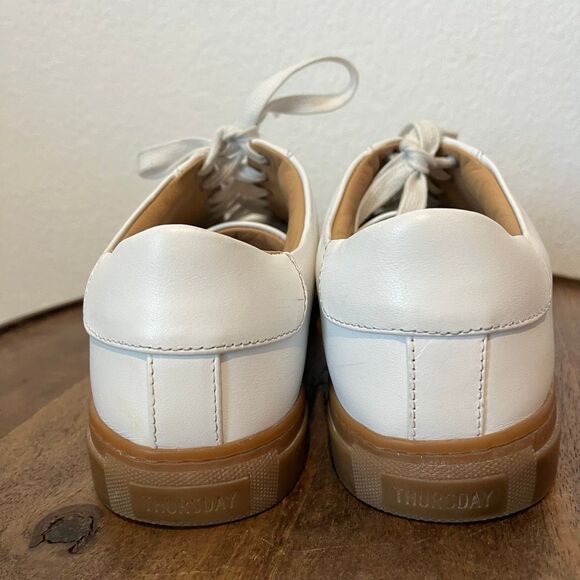 Thursday Boot Co. White Leather Legacy Everyday Gum Sole Sneakers Men's Size 9